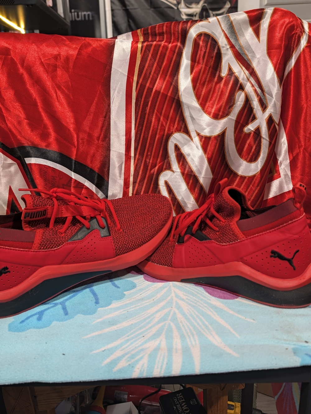 Puma Men's Red Performance Training Shoes